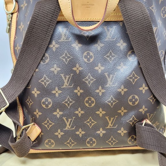 LOUIS VUITTON Monogram Canvas Backpack Sac Ad Bosp - Picture 6 of 16